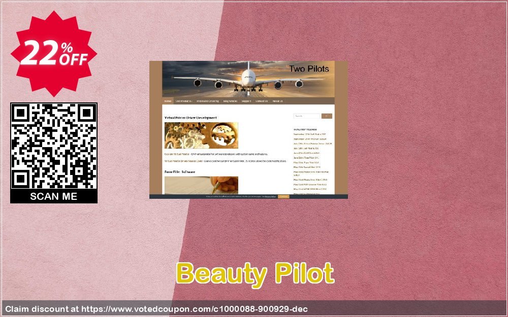 Beauty Pilot Coupon, discount Beauty Pilot Stirring offer code 2023. Promotion: awesome discount code of Beauty Pilot 2023
