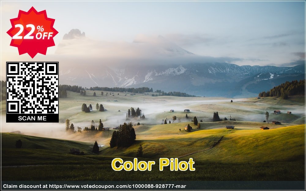 Color Pilot Coupon, discount Color Pilot Wonderful promo code 2024. Promotion: best discounts code of Color Pilot 2024