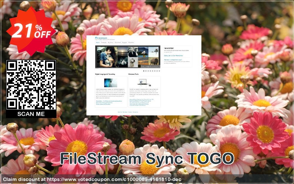 FileStream Sync TOGO Coupon, discount FileStream Sync TOGO dreaded promo code 2023. Promotion: dreaded promo code of FileStream Sync TOGO 2023