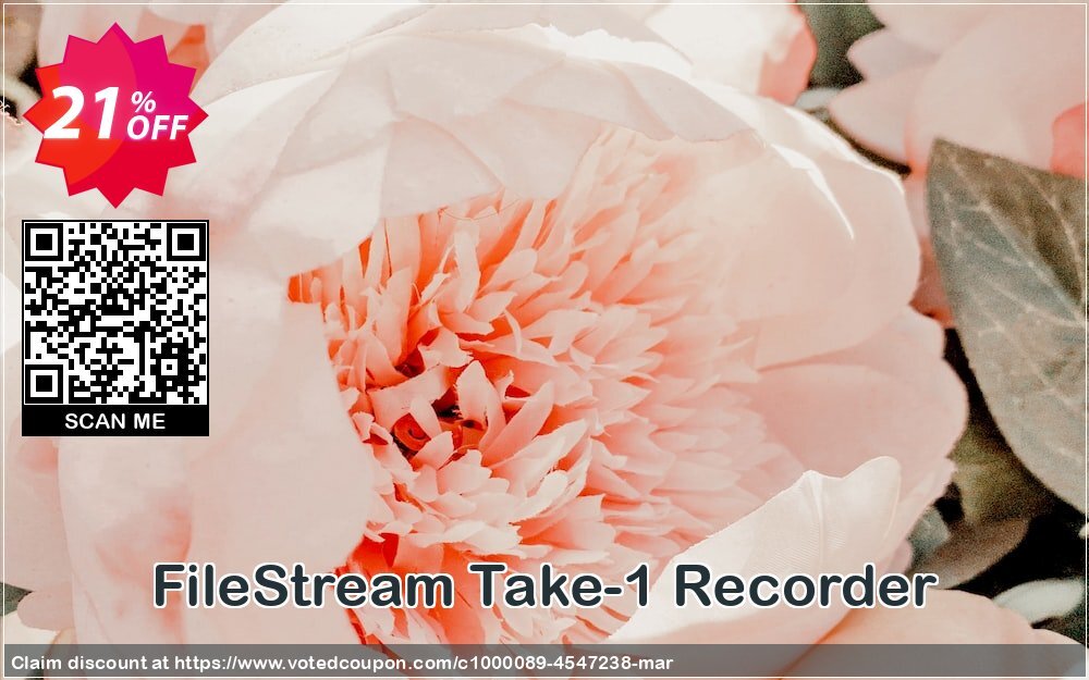 FileStream Take-1 Recorder Coupon Code Apr 2024, 21% OFF - VotedCoupon