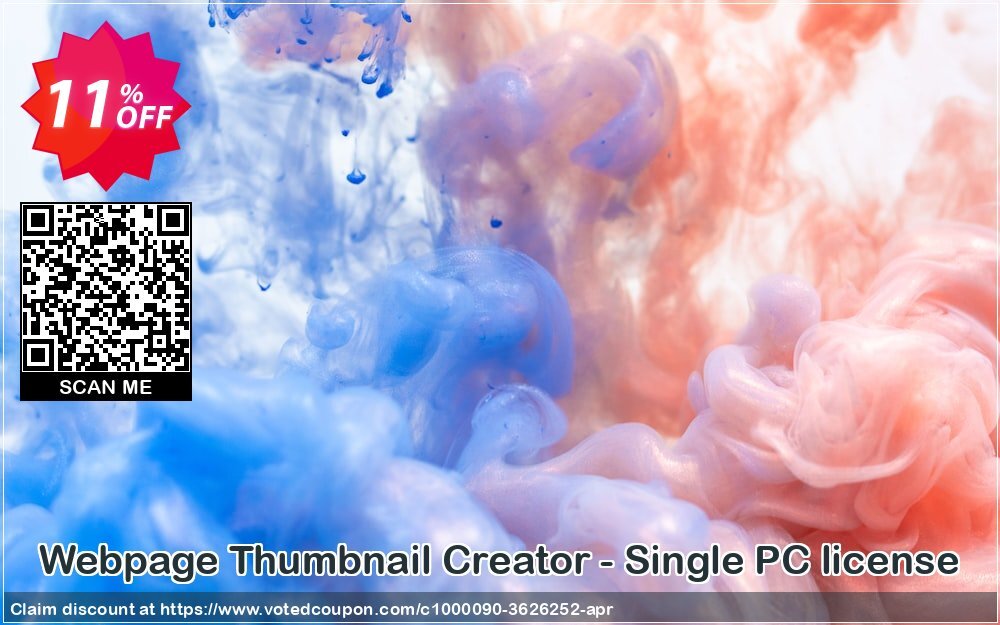 Webpage Thumbnail Creator - Single PC Plan Coupon Code Apr 2024, 11% OFF - VotedCoupon