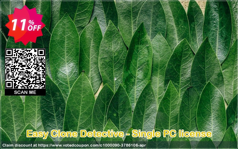 Easy Clone Detective - Single PC Plan Coupon Code May 2024, 11% OFF - VotedCoupon