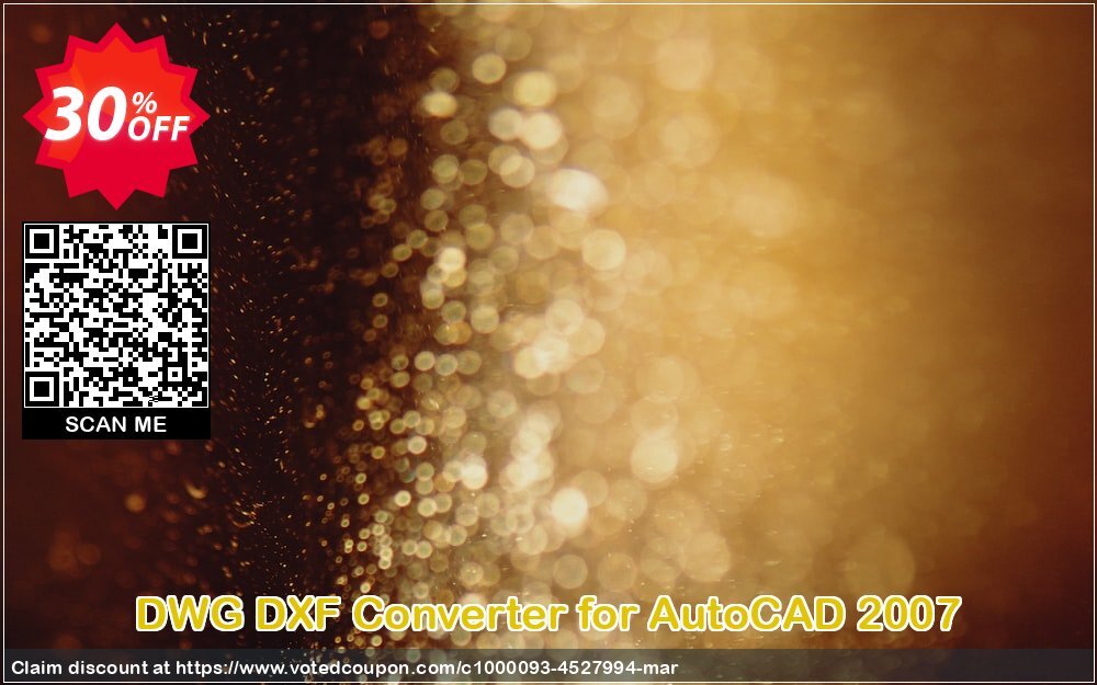 DWG DXF Converter for AutoCAD 2007 Coupon, discount DWG DXF Converter for AutoCAD 2007 excellent promo code 2024. Promotion: excellent promo code of DWG DXF Converter for AutoCAD 2007 2024