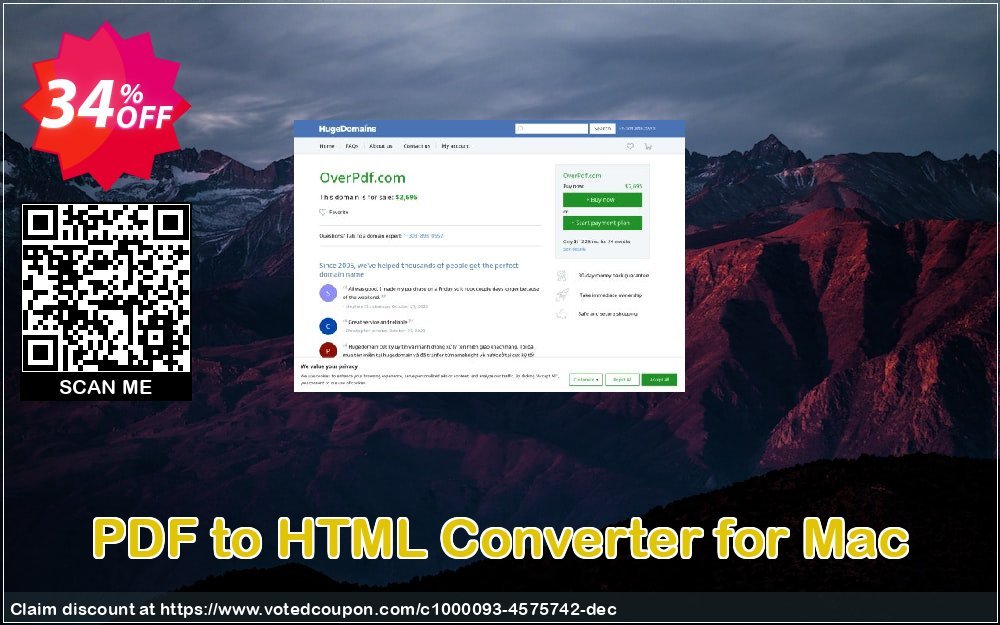 PDF to HTML Converter for MAC Coupon, discount PDF to HTML Converter for Mac excellent discounts code 2023. Promotion: excellent discounts code of PDF to HTML Converter for Mac 2023