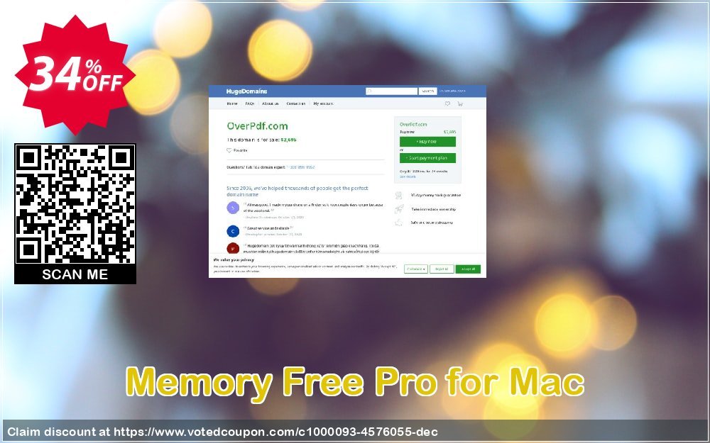 Memory Free Pro for MAC Coupon Code Apr 2024, 34% OFF - VotedCoupon