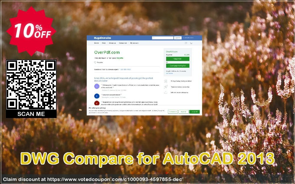 DWG Compare for AutoCAD 2013 Coupon, discount DWG Compare for AutoCAD 2013 special discounts code 2024. Promotion: special discounts code of DWG Compare for AutoCAD 2013 2024