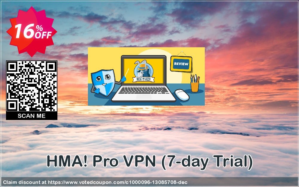 HMA! Pro VPN, 7-day Trial  Coupon, discount HMA! Pro VPN (7-day Trial) awesome deals code 2023. Promotion: awesome deals code of HMA! Pro VPN (7-day Trial) 2023