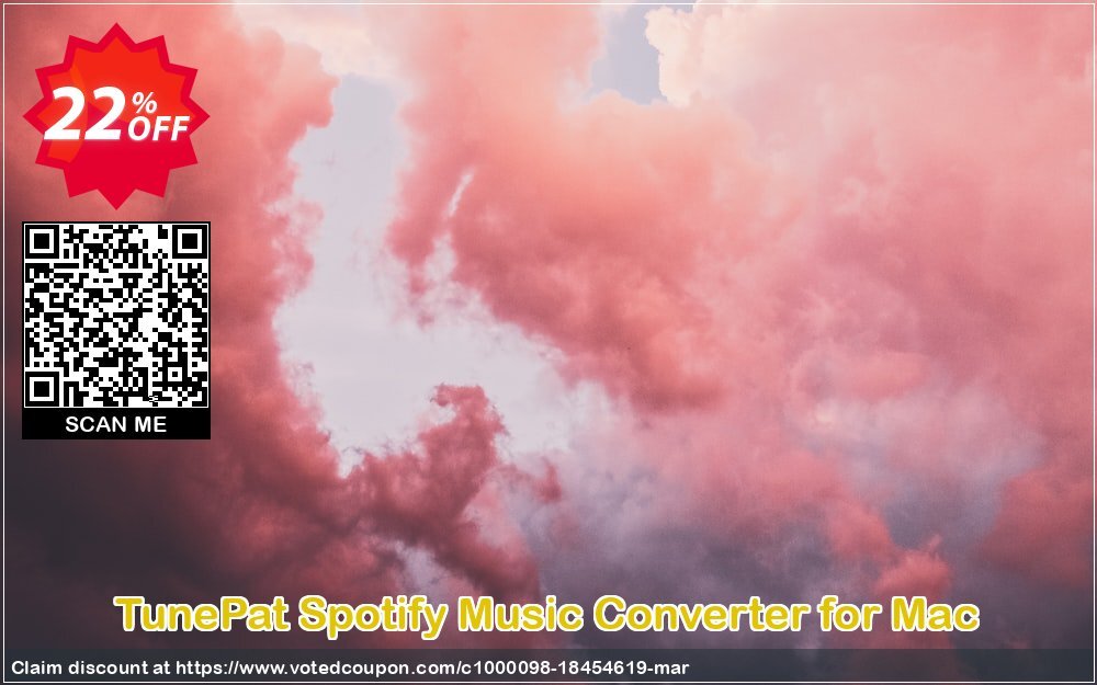 TunePat Spotify Music Converter for MAC Coupon Code May 2024, 22% OFF - VotedCoupon