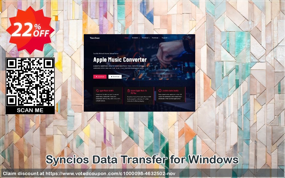 Syncios Data Transfer for WINDOWS Coupon, discount Syncios Data Transfer for Windows impressive offer code 2023. Promotion: impressive offer code of Syncios Data Transfer for Windows 2023