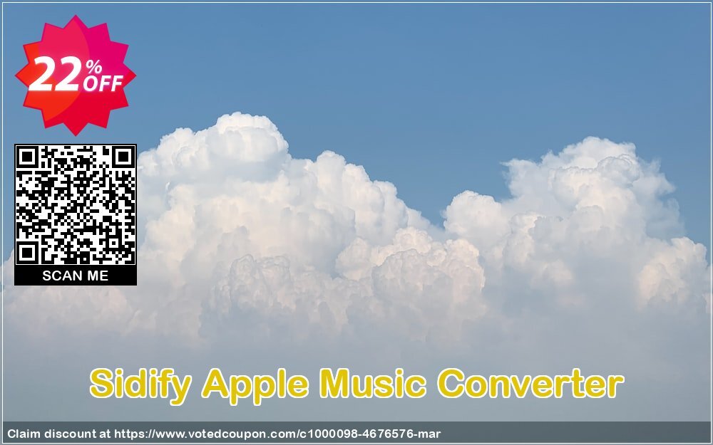 Sidify Apple Music Converter Coupon Code May 2024, 22% OFF - VotedCoupon