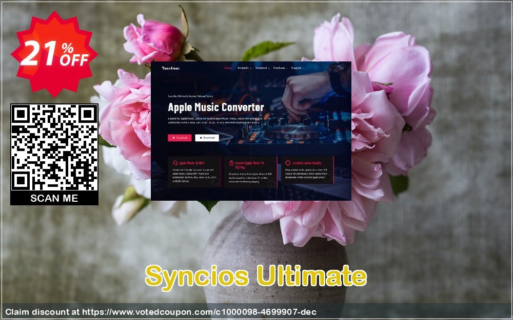 Syncios Ultimate Coupon, discount Syncios Ultimate exclusive promo code 2023. Promotion: exclusive promo code of Syncios Ultimate 2023