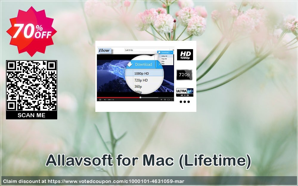 Allavsoft for MAC, Lifetime  Coupon, discount 70% OFF Allavsoft for Mac (Lifetime), verified. Promotion: Awful offer code of Allavsoft for Mac (Lifetime), tested & approved