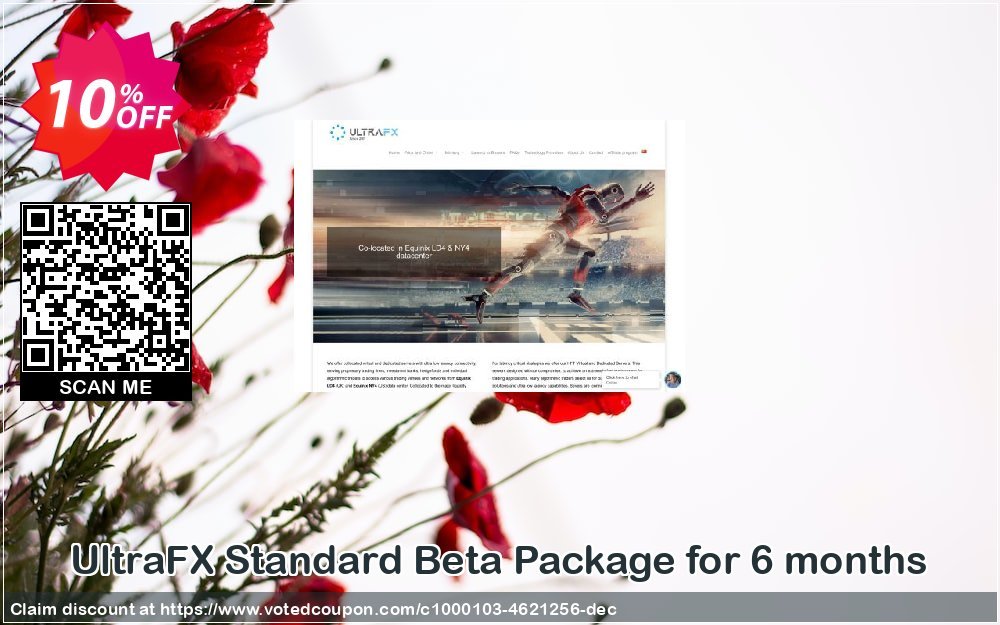 UltraFX Standard Beta Package for 6 months Coupon, discount Standard Beta Package for 6 months formidable discounts code 2023. Promotion: formidable discounts code of Standard Beta Package for 6 months 2023