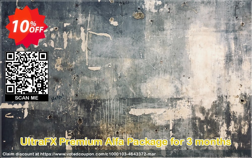 UltraFX Premium Alfa Package for 3 months Coupon, discount Premium Alfa Package for 3 months Best discounts code 2024. Promotion: special deals code of Premium Alfa Package for 3 months 2024