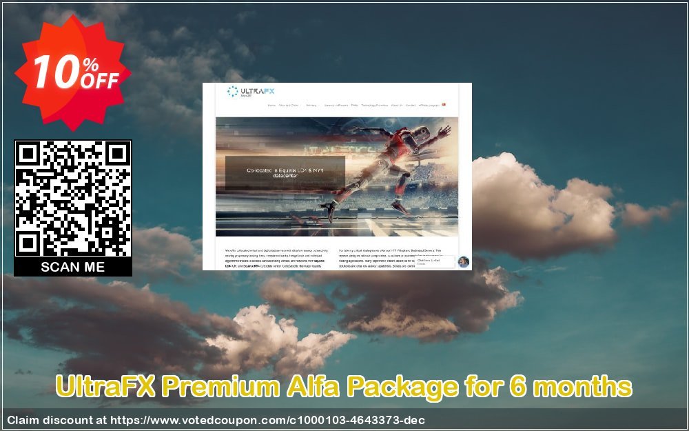 UltraFX Premium Alfa Package for 6 months Coupon, discount Premium Alfa Package for 6 months Big promotions code 2023. Promotion: exclusive offer code of Premium Alfa Package for 6 months 2023