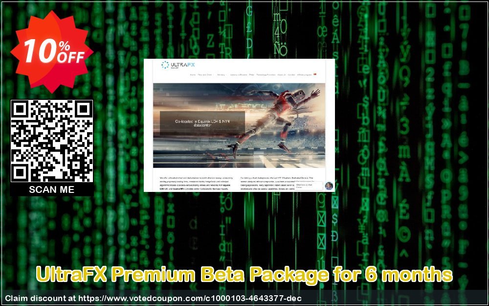 UltraFX Premium Beta Package for 6 months Coupon, discount Premium Beta Package for 6 months Awesome discount code 2023. Promotion: stunning promotions code of Premium Beta Package for 6 months 2023