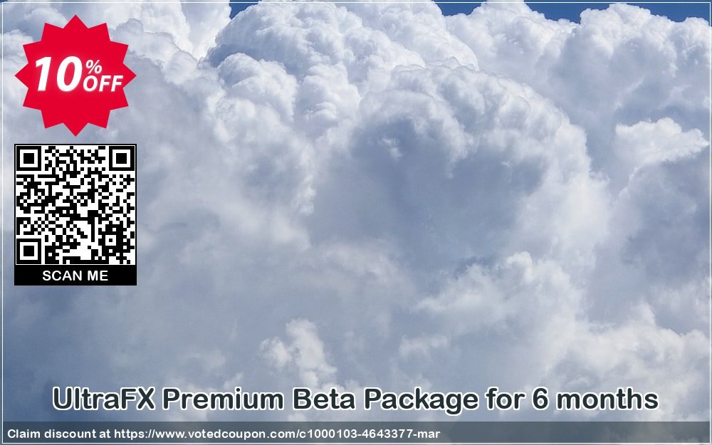 UltraFX Premium Beta Package for 6 months Coupon, discount Premium Beta Package for 6 months Awesome discount code 2024. Promotion: stunning promotions code of Premium Beta Package for 6 months 2024