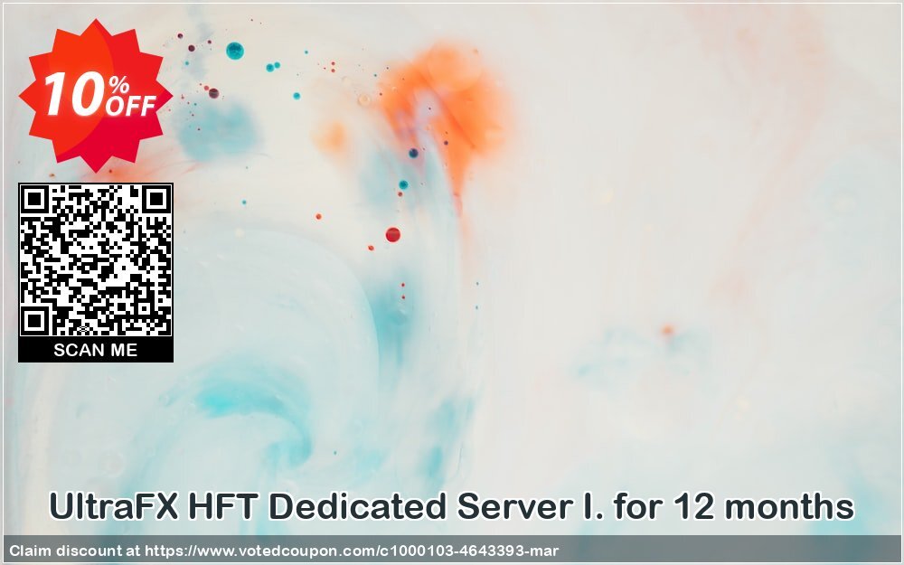 UltraFX UltraFX HFT Dedicated Server I. for 12 months Coupon, discount UltraFX HFT Dedicated Server I. for 12 months big deals code 2024. Promotion: big deals code of UltraFX HFT Dedicated Server I. for 12 months 2024