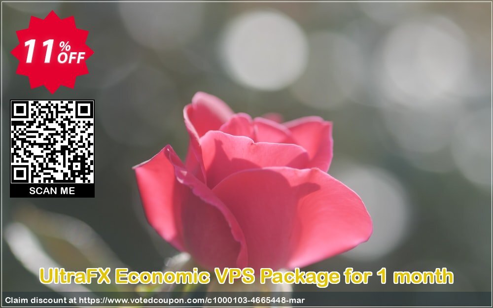 UltraFX Economic VPS Package for Monthly Coupon Code Apr 2024, 11% OFF - VotedCoupon