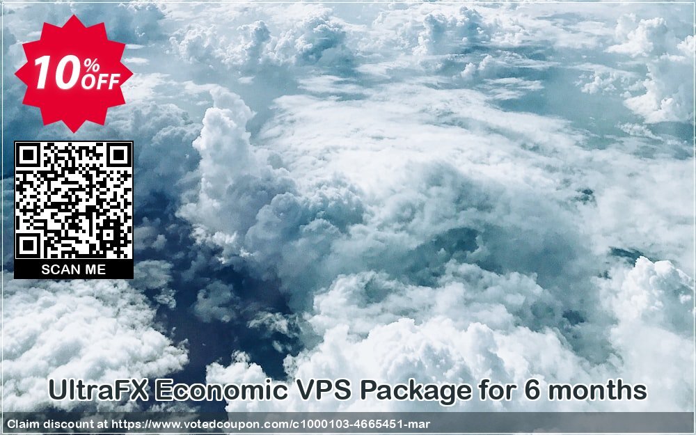 UltraFX Economic VPS Package for 6 months Coupon Code Apr 2024, 10% OFF - VotedCoupon