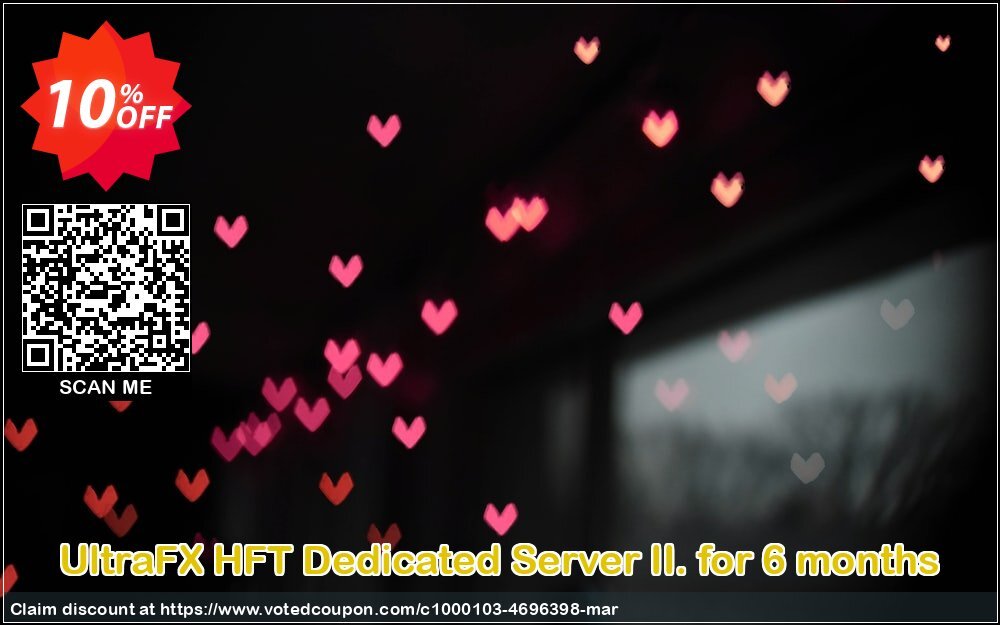 UltraFX UltraFX HFT Dedicated Server II. for 6 months Coupon Code May 2024, 10% OFF - VotedCoupon