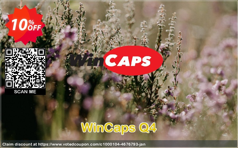 WinCaps Q4 Coupon, discount WinCaps Q4 Subscription + Email Support awesome promo code 2023. Promotion: awesome promo code of WinCaps Q4 Subscription + Email Support 2023