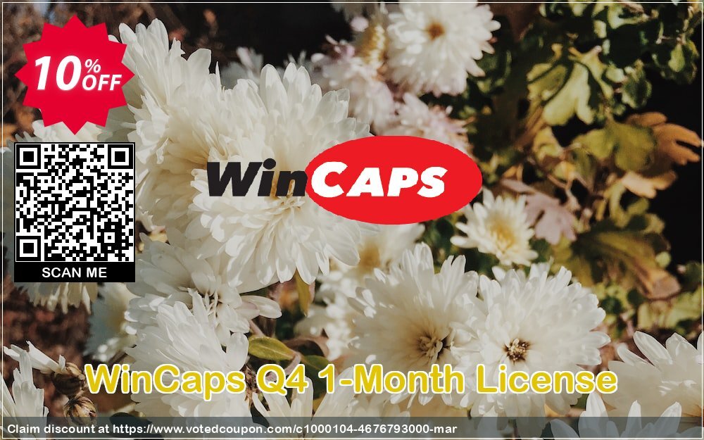 WinCaps Q4 1-Month Plan voted-on promotion codes