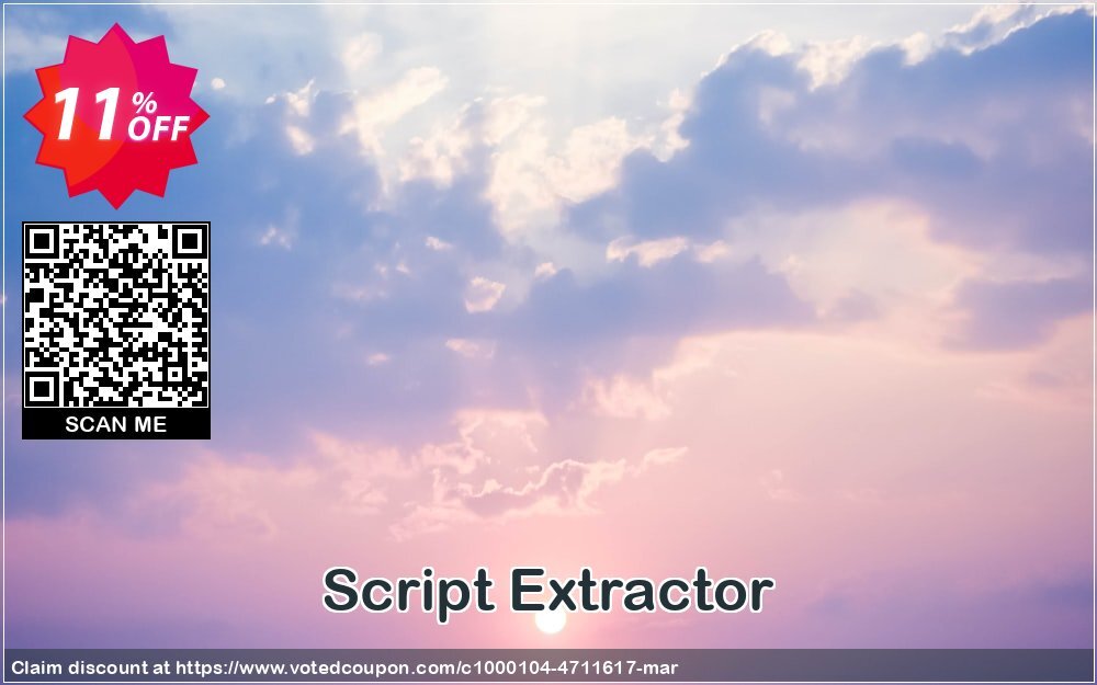 Script Extractor Coupon Code May 2024, 11% OFF - VotedCoupon