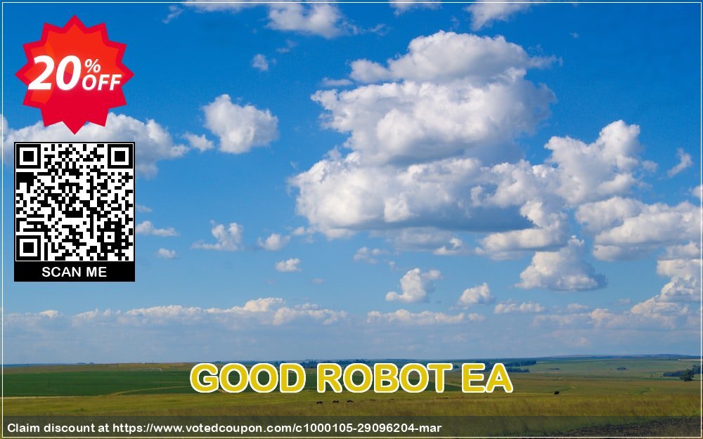 GOOD ROBOT EA Coupon, discount GOOD ROBOT EA (Basik Package) Wondrous sales code 2024. Promotion: Wondrous sales code of GOOD ROBOT EA (Basik Package) 2024