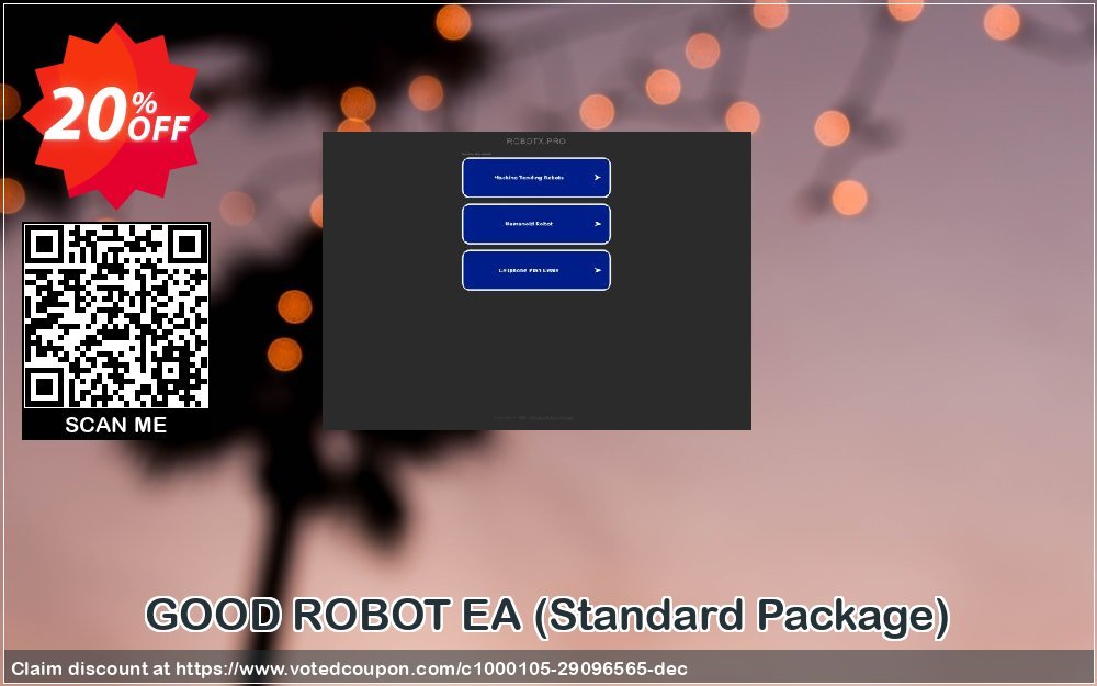 GOOD ROBOT EA, Standard Package  Coupon, discount GOOD ROBOT EA (Standard Package) Stirring promo code 2024. Promotion: Stirring promo code of GOOD ROBOT EA (Standard Package) 2024