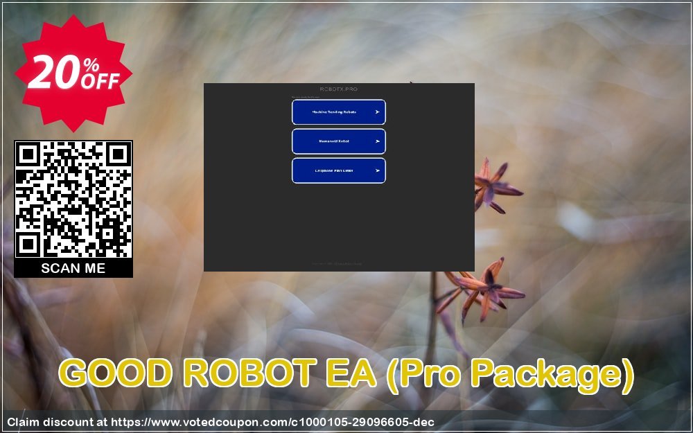 GOOD ROBOT EA, Pro Package  Coupon, discount GOOD ROBOT EA (Pro Package)  Awesome offer code 2023. Promotion: Awesome offer code of GOOD ROBOT EA (Pro Package)  2023