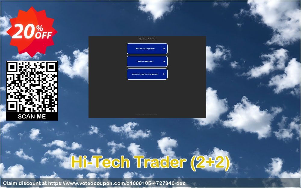 Hi-Tech Trader, 2+2  Coupon, discount Hi-Tech Trader (2+2) amazing promo code 2023. Promotion: amazing promo code of Hi-Tech Trader (2+2) 2023