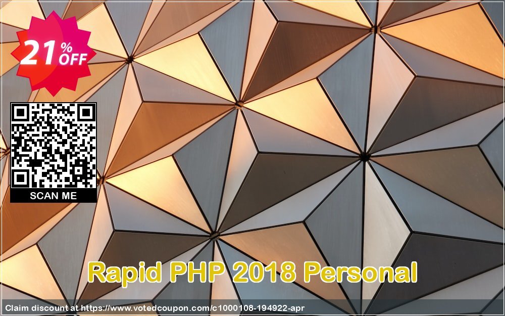 Rapid PHP 2018 Personal Coupon, discount Rapid PHP 2024 Personal amazing discount code 2024. Promotion: amazing discount code of Rapid PHP 2024 Personal 2024