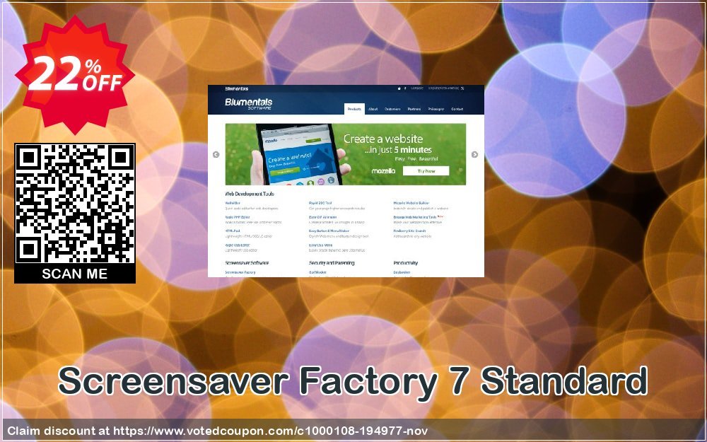 Screensaver Factory 7 Standard Coupon, discount Screensaver Factory 7 Standard excellent offer code 2023. Promotion: excellent offer code of Screensaver Factory 7 Standard 2023