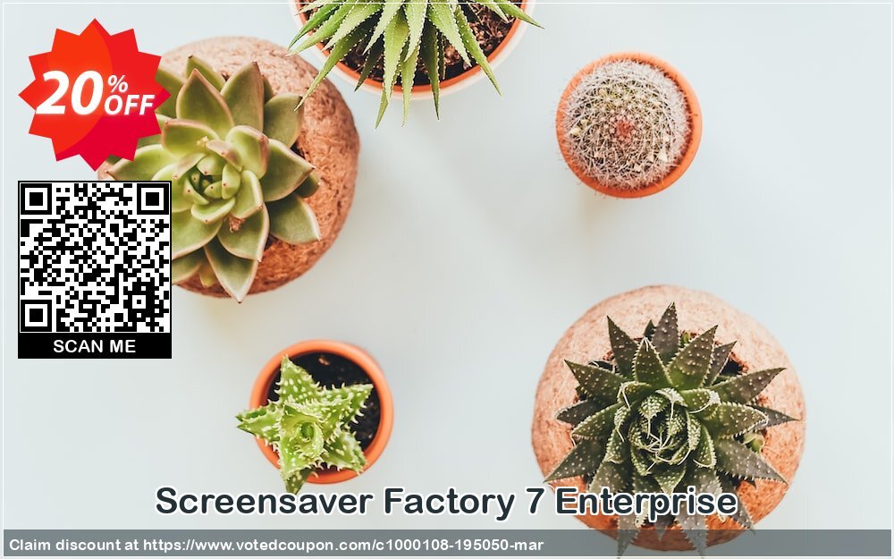 Screensaver Factory 7 Enterprise Coupon Code May 2024, 20% OFF - VotedCoupon