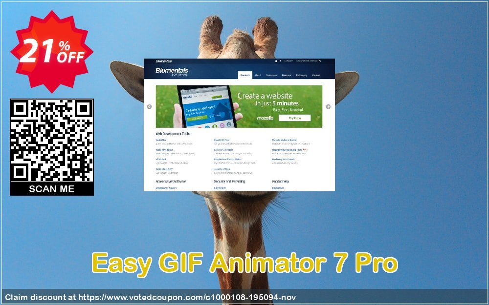 Easy GIF Animator 7 Pro Coupon, discount Easy GIF Animator 7 Pro wondrous sales code 2023. Promotion: wondrous sales code of Easy GIF Animator 7 Pro 2023