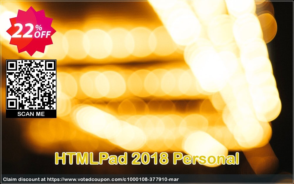 HTMLPad 2018 Personal voted-on promotion codes