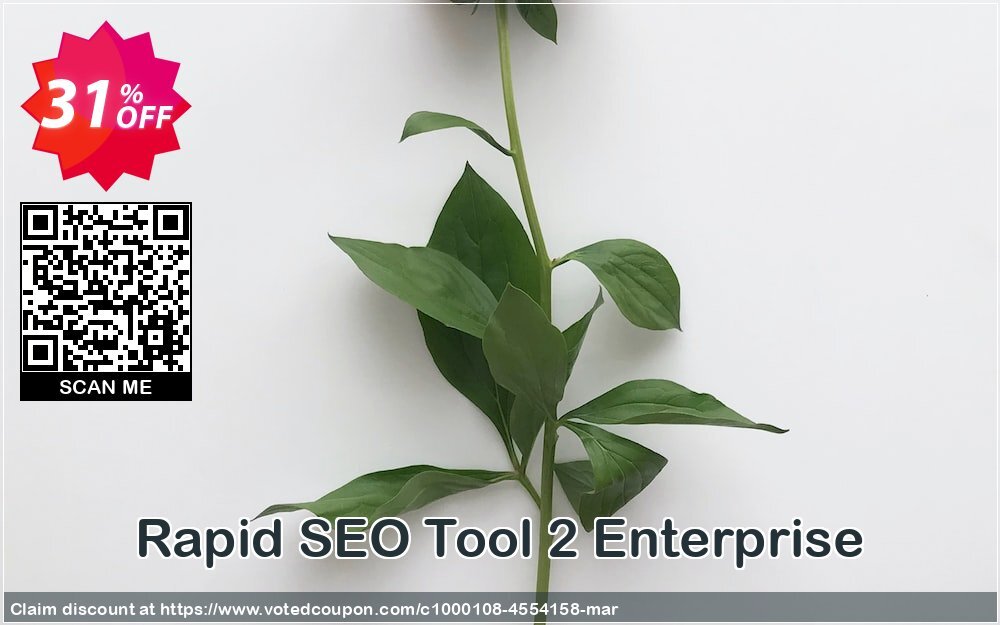 Rapid SEO Tool 2 Enterprise Coupon, discount Rapid SEO Tool promotion - 30% discount. Promotion: amazing discount code of Rapid SEO Tool 2 Enterprise 2024