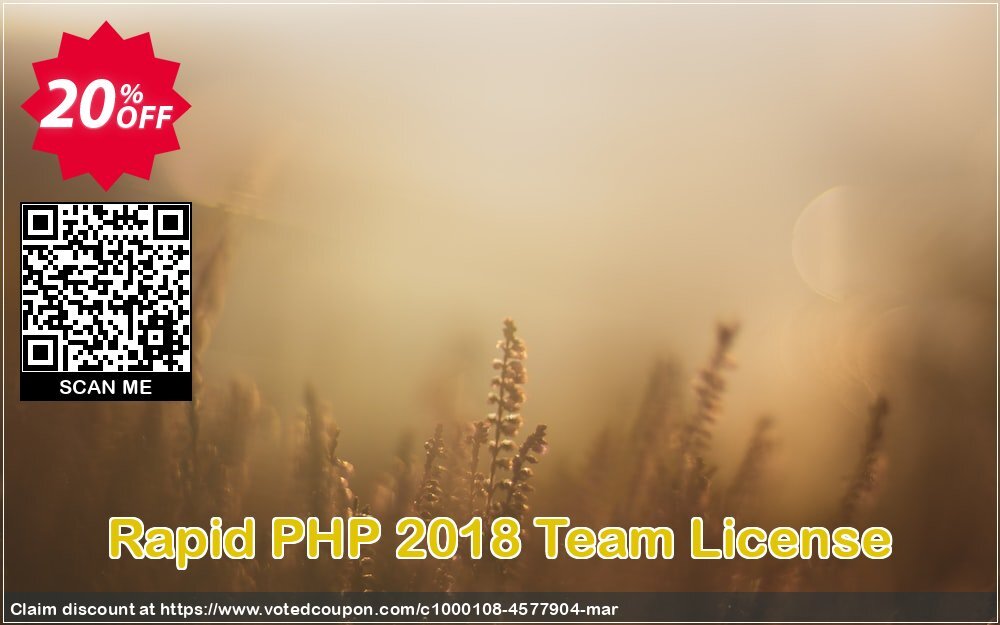 Rapid PHP 2018 Team Plan Coupon, discount Rapid PHP 2024 Team License marvelous discounts code 2024. Promotion: marvelous discounts code of Rapid PHP 2024 Team License 2024