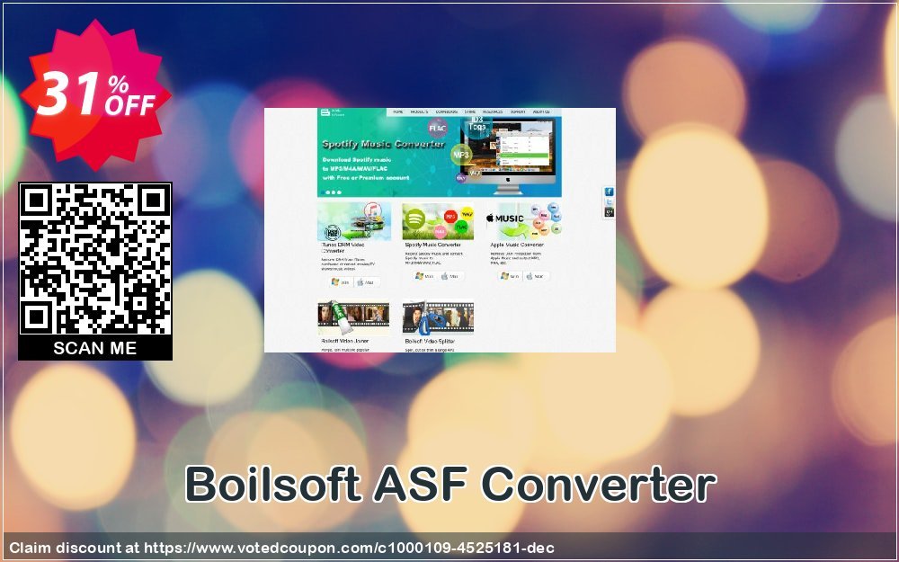 Boilsoft ASF Converter Coupon, discount Boilsoft ASF Converter imposing promotions code 2023. Promotion: imposing promotions code of Boilsoft ASF Converter 2023