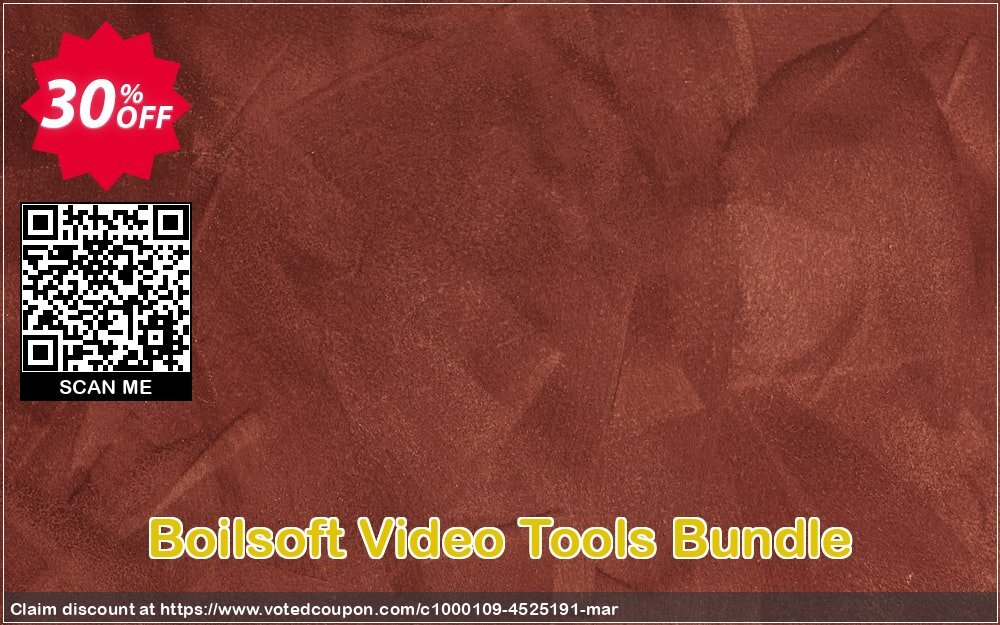 Boilsoft Video Tools Bundle Coupon Code May 2024, 30% OFF - VotedCoupon