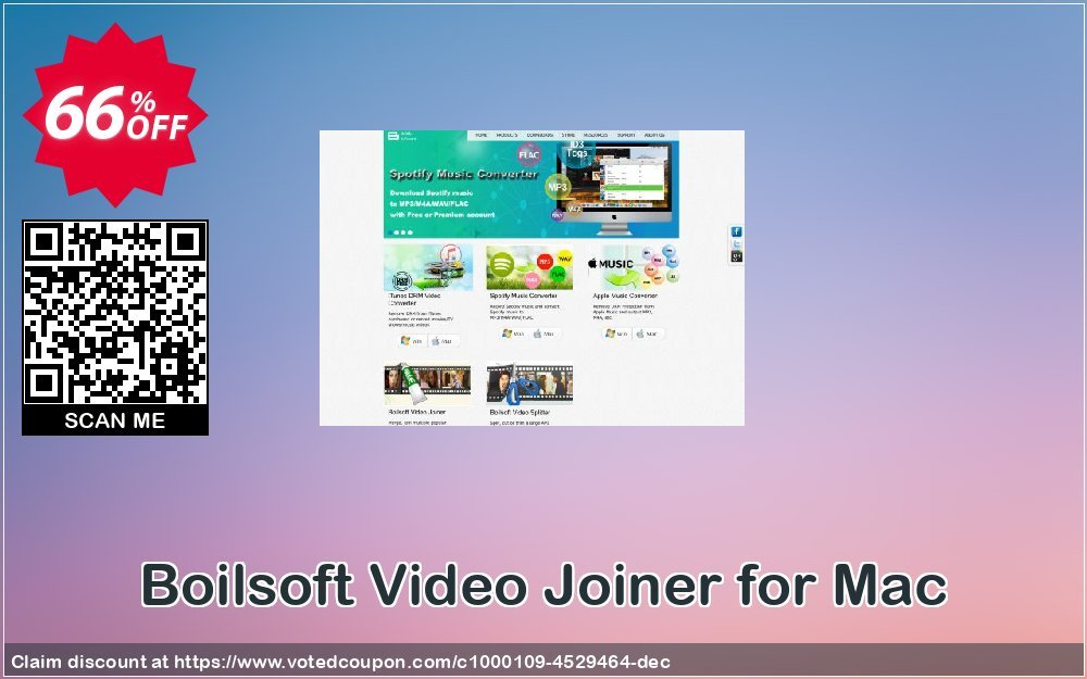 Boilsoft Video Joiner for MAC Coupon, discount Bits Promo. Promotion: dreaded discounts code of Boilsoft Video Joiner for Mac 2023