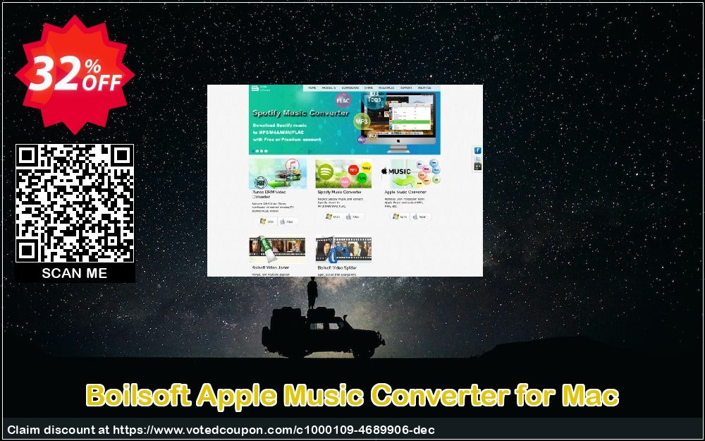 Boilsoft Apple Music Converter for MAC Coupon, discount Boilsoft Apple Music Converter for Mac staggering sales code 2023. Promotion: staggering sales code of Boilsoft Apple Music Converter for Mac 2023