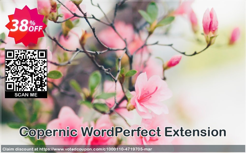 Copernic WordPerfect Extension Coupon, discount Affiliate 30%. Promotion: best sales code of WordPerfect Extension (1 year) 2024