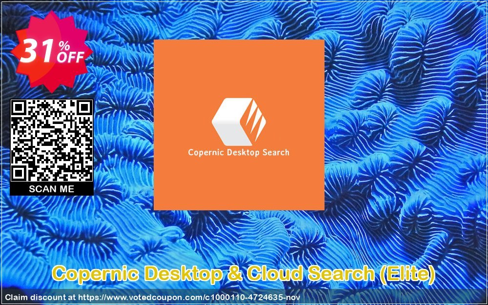 Copernic Desktop & Cloud Search, Elite  Coupon, discount Affiliate 30%. Promotion: stunning offer code of Copernic Desktop Search - Full Edition (1 year) 2023