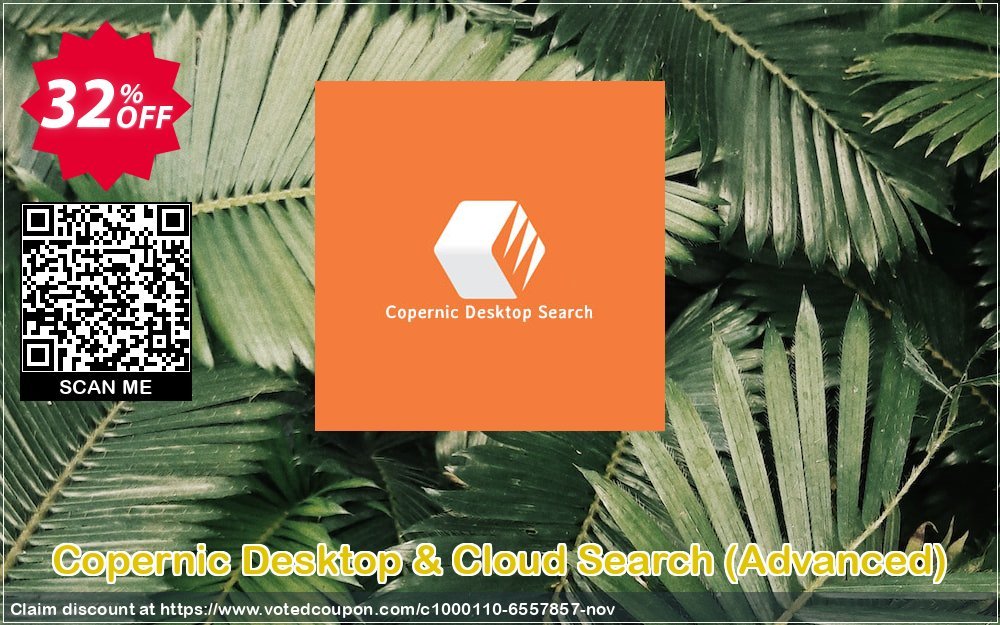 Copernic Desktop & Cloud Search, Advanced  Coupon, discount 30% OFF Copernic Desktop Search - Advanced Edition (3 years), verified. Promotion: Wonderful promo code of Copernic Desktop Search - Advanced Edition (3 years), tested & approved