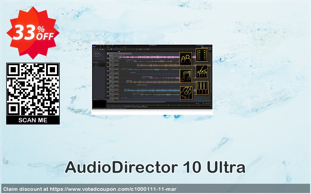 AudioDirector 10 Ultra Coupon Code May 2024, 33% OFF - VotedCoupon