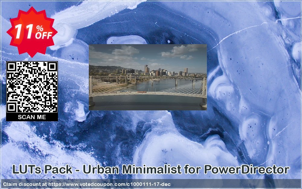LUTs Pack - Urban Minimalist for PowerDirector Coupon Code Apr 2024, 11% OFF - VotedCoupon