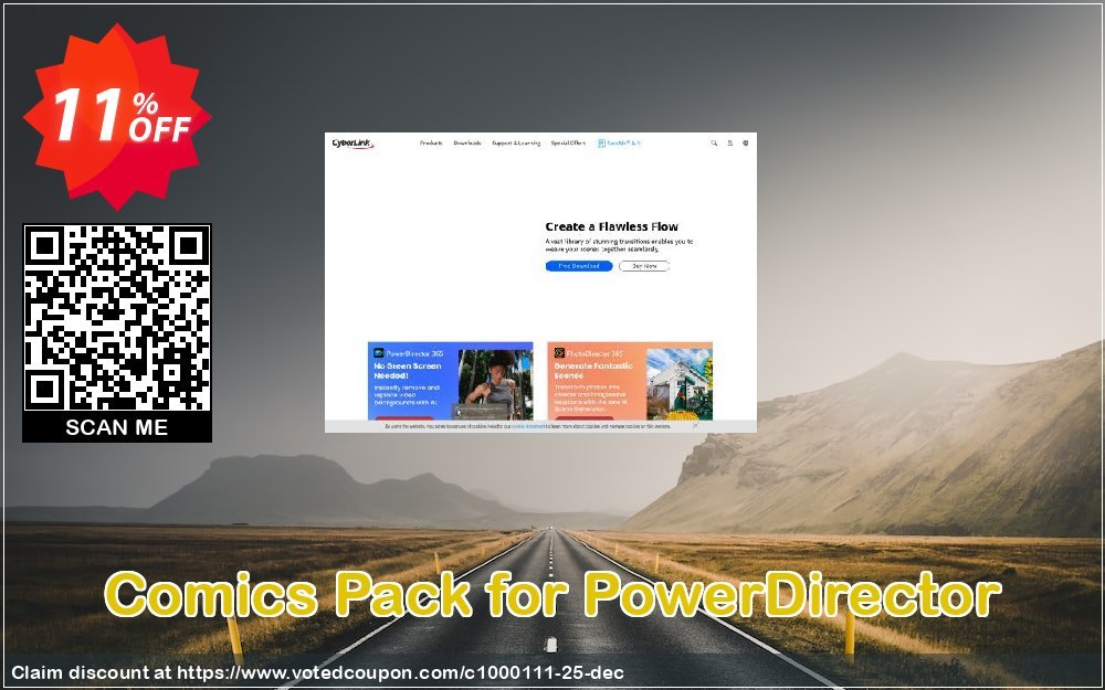 Comics Pack for PowerDirector Coupon Code Apr 2024, 11% OFF - VotedCoupon
