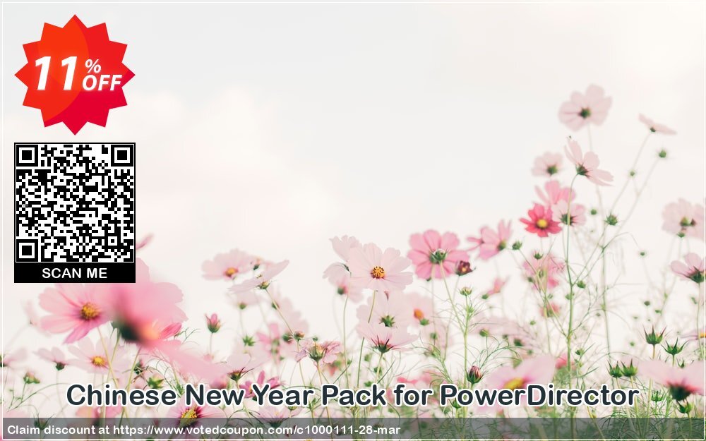 Chinese New Year Pack for PowerDirector Coupon, discount Chinese New Year Pack for PowerDirector Deal. Promotion: Chinese New Year Pack for PowerDirector Exclusive offer